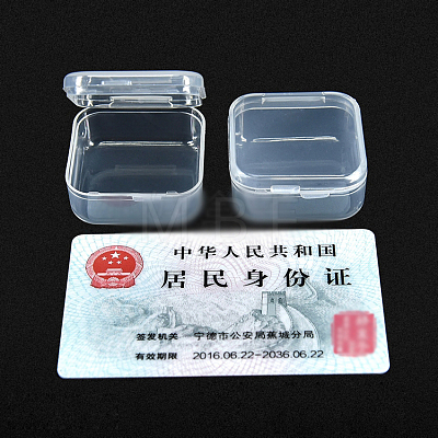 Transparent Plastic Bead Containers CON-WH0019-01-1