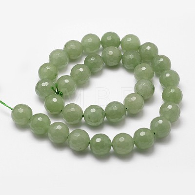 Natural Green Aventurine Beads Strands G-D840-28-6mm-1