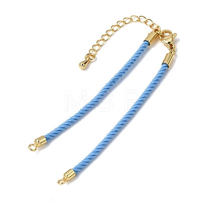 2MM Twisted Round Nylon Cord Bracelet Makings MAK-F038-A25-1