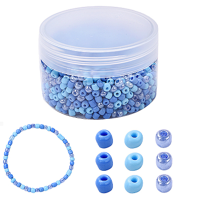 120G Glass Seed Beads SEED-YW0002-71C-1