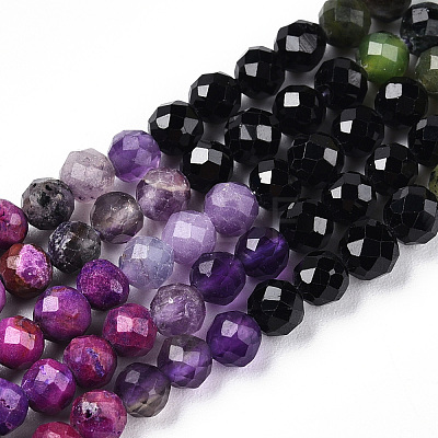 Natural Mixed Gemstone Beads Strands G-D080-A01-01-23-1