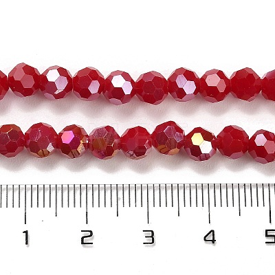 Opaque Glass Beads Stands EGLA-A035-P6mm-B16-1