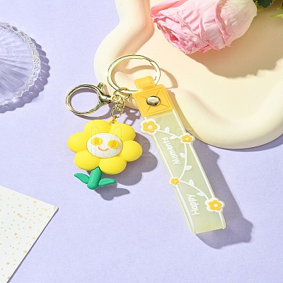 Plastic Keychain KEYC-YW00050-02-1