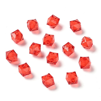 Transparent Acrylic Beads TACR-S112-10mm-15-1