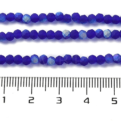 Imitation Jade Glass Beads Strands EGLA-A034-T3mm-MB06-1
