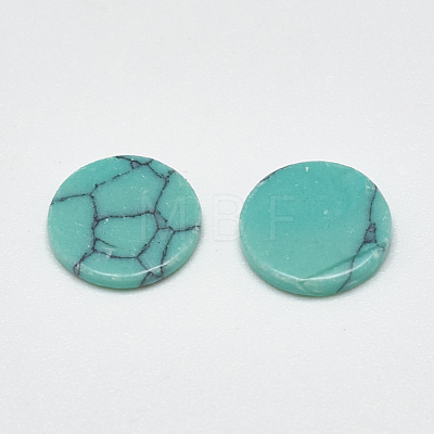 Synthetic Turquoise Cabochons TURQ-S290-01C-10mm-1