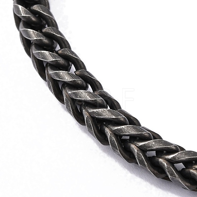 Tarnish Resistant 304 Stainless Steel Chain Bracelets BJEW-L631-42B-1