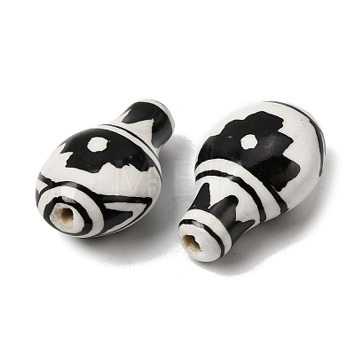 Handmade Porcelain Beads PORC-K012-14A-1