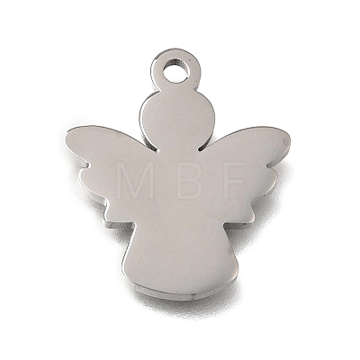 304 Stainless Steel Pendants STAS-E532-06P-1