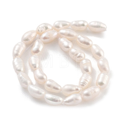 Natural Cultured Freshwater Pearl Beads Strands PEAR-P062-04B-1