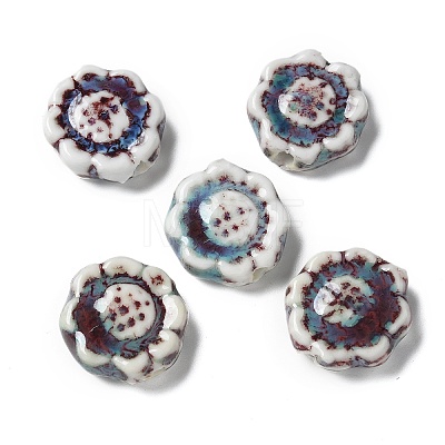 Handmade Porcelain Beads PORC-L080-G04-1