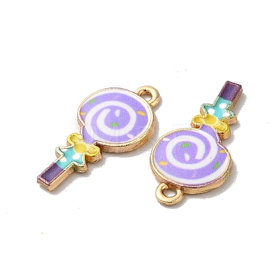 Alloy Enamel Pendants ENAM-D043-12G-1