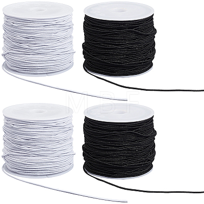 4Rolls 2 Colors Elastic Cords EC-PA0001-02B-1