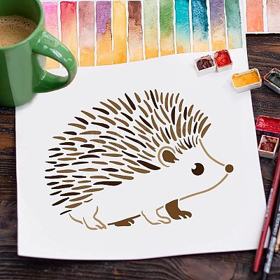 Plastic Reusable Drawing Painting Stencils Templates DIY-WH0202-373-1