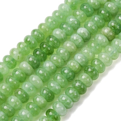 Natural White Jade Beads Strands G-E507-01-05-1