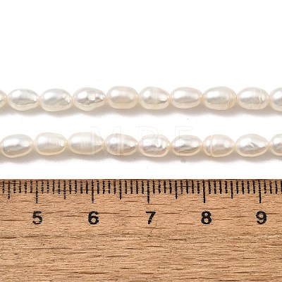 Natural Cultured Freshwater Pearl Beads Strands PEAR-I007-01N-01-1