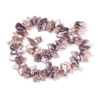 Natural Baroque Keshi Pearl Beads PEAR-S022-02C-1