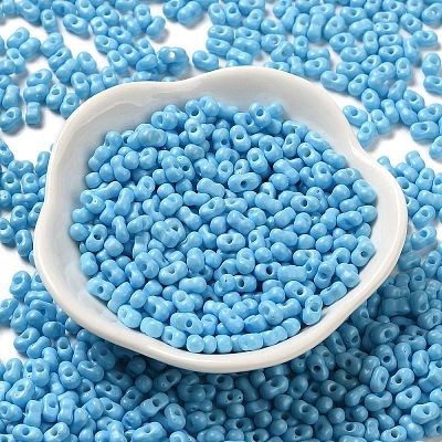 Baking Paint Glass Seed Beads SEED-K009-01A-06-1