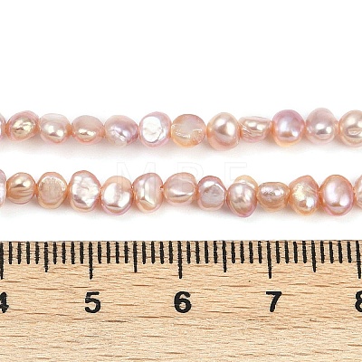 Natural Cultured Freshwater Pearl Beads Strands PEAR-P064-19B-05B-1