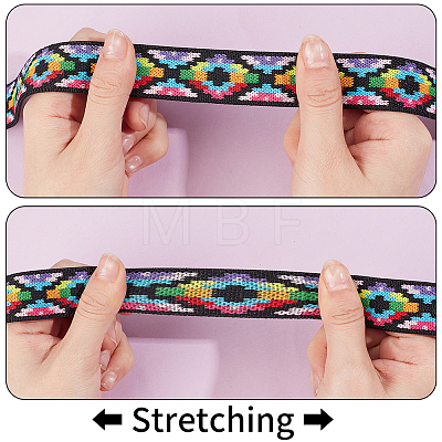 5.4M Vintage Jacquard Polyester Ribbon OCOR-CY0004-49-1