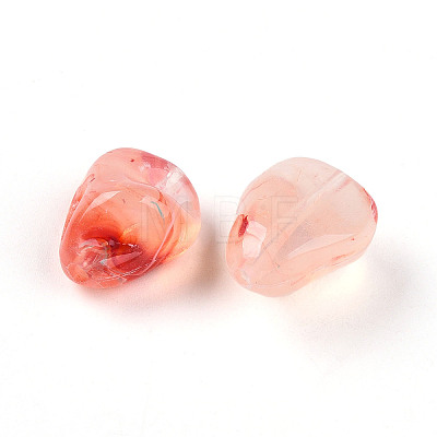 Transparent Acrylic Beads TACR-T028-44B-1