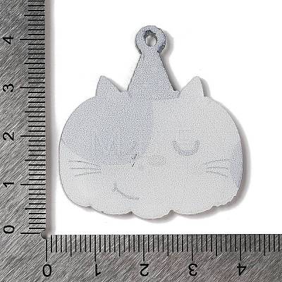Halloween Printing Acrylic Pendants FIND-K017-01D-1