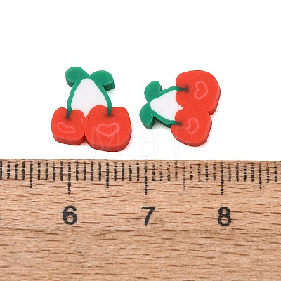 Handmade Polymer Clay Beads CLAY-P006-08B-1