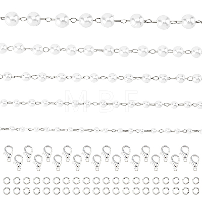 DIY Chain Necklace/Bracelets Kits DIY-HS0002-43PS-1