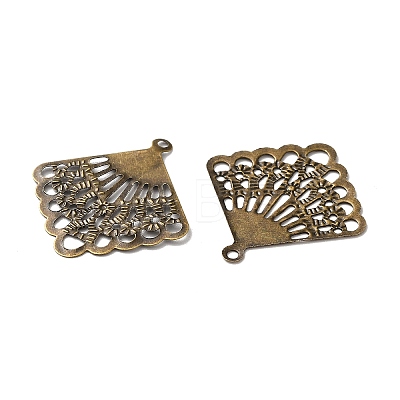 Iron Filigree Joiners FIND-B020-13AB-1