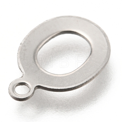 Non-Tarnish 201 Stainless Steel Charms X-STAS-C021-06P-O-1