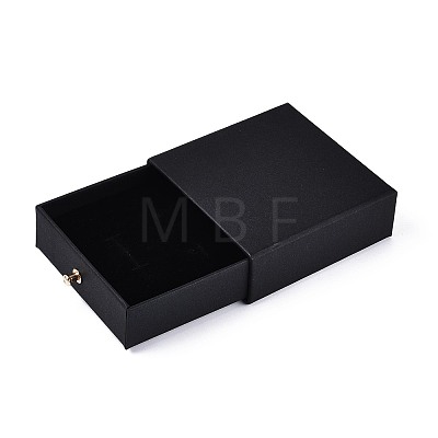 Square Paper Drawer Jewelry Set Box CON-C011-03A-01-1