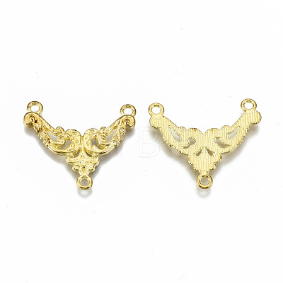 Tibetan Style Alloy Chandelier Component Links X-TIBE-N011-010G-RS-1