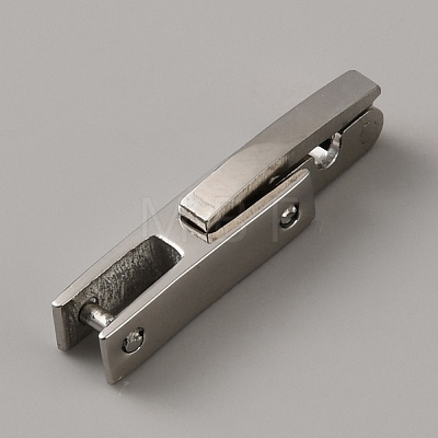 304 Stainless Steel Watch Band Clasps STAS-WH0027-104A-P-1