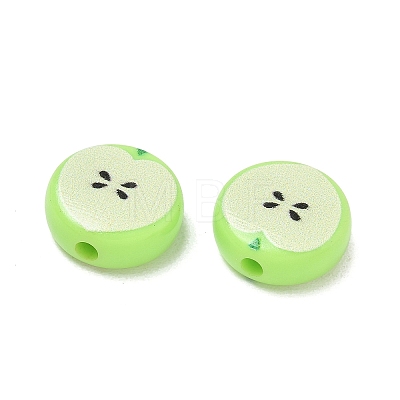 Printed Opaque Acrylic Beads AC-CBA8A38-01A-1