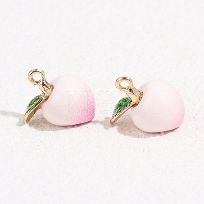 Fruit Alloy Enamel Pendants LS-ENAM-P264-02D-G-1