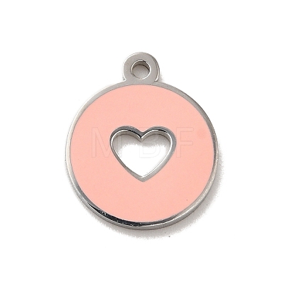 304 Stainless Steel Enamel Charms STAS-B074-03P-04-1