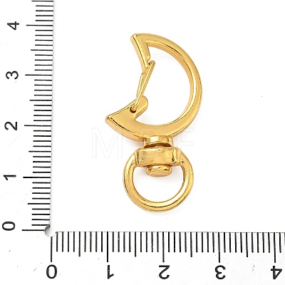 Alloy Swivel Clasps FIND-C084-02B-G-1