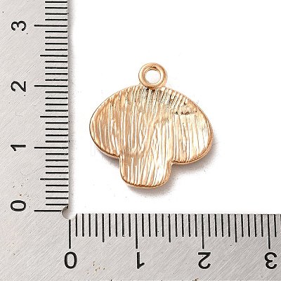 Alloy Enamel Pendants ENAM-E064-27KCG-1