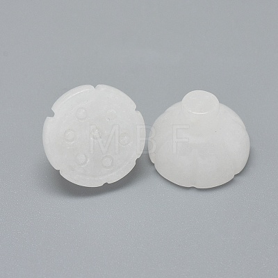 Natural White Jade Beads G-F637-01E-1