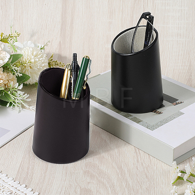 2Pcs 2 Styles PU Leather Eyeglasses Display Holder ODIS-CN0001-11-1