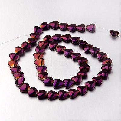 Electroplate Non-magnetic Synthetic Hematite Bead Strands G-F300-22B-04-1