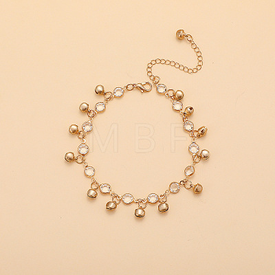 Bell Alloy Charm Anklets WG18F6C-16-1