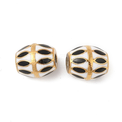 304 Stainless Steel Enamel Beads STAS-P380-81G-02-1