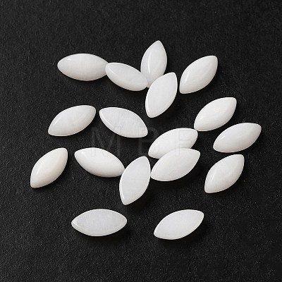 Natural White Jade Dyed Cabochons G-F772-01B-08-1