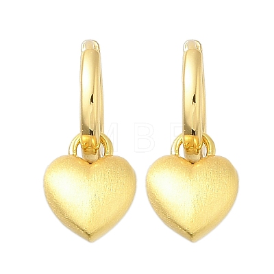 Brass Pendants Hoop Earrings EJEW-B120-08G-01-1