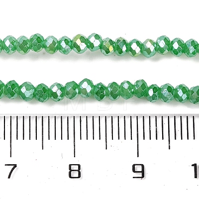 Baking Electroplate Glass Beads Strands DGLA-A039-J2MM-B03-1