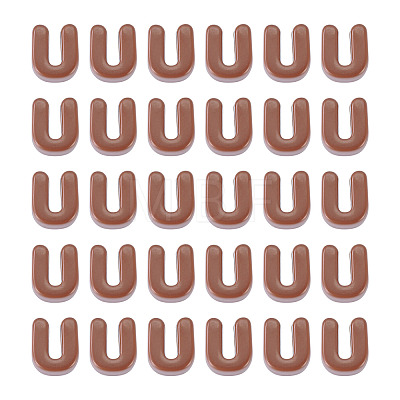 Opaque Acrylic European Beads OACR-TAC0019-006U-1