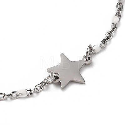 304 Stainless Steel Link Bracelets BJEW-JB05319-04-1