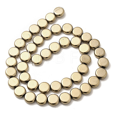 Electroplated Synthetic Non-magnetic Hematite Beads Strands G-L613-L01-02C-1