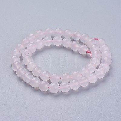 Natural Pink Calcite Beads Strands X-G-F687-01A-1